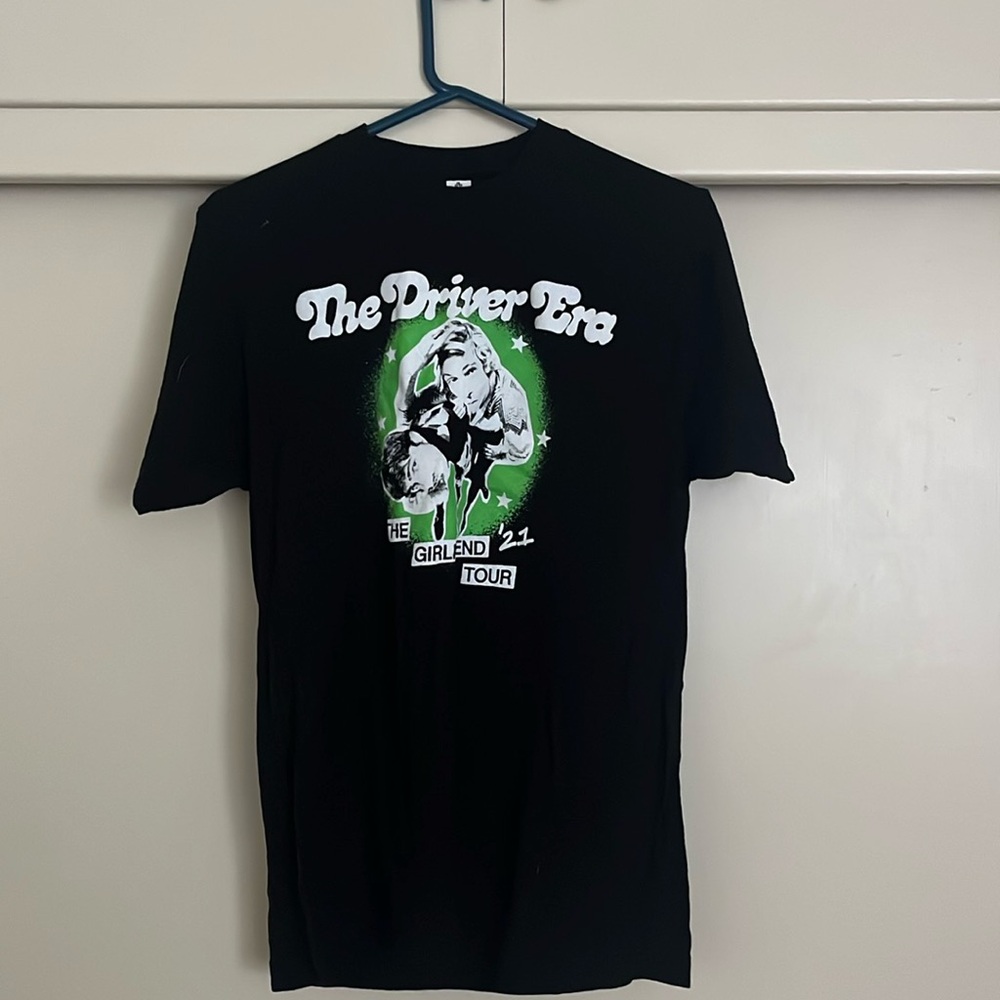 Black driver era tour tshirt from the girlfriend tour 2021
